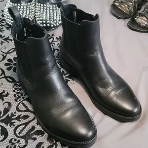 Duchess slip on boots